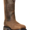 Ariat Men's Workhog Patriot Waterproof Western Work Boots - Carbon Toe -Ariat 2000331144 200 P1
