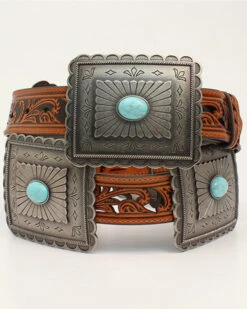 Ariat Women's Turquoise Concho Western Belt