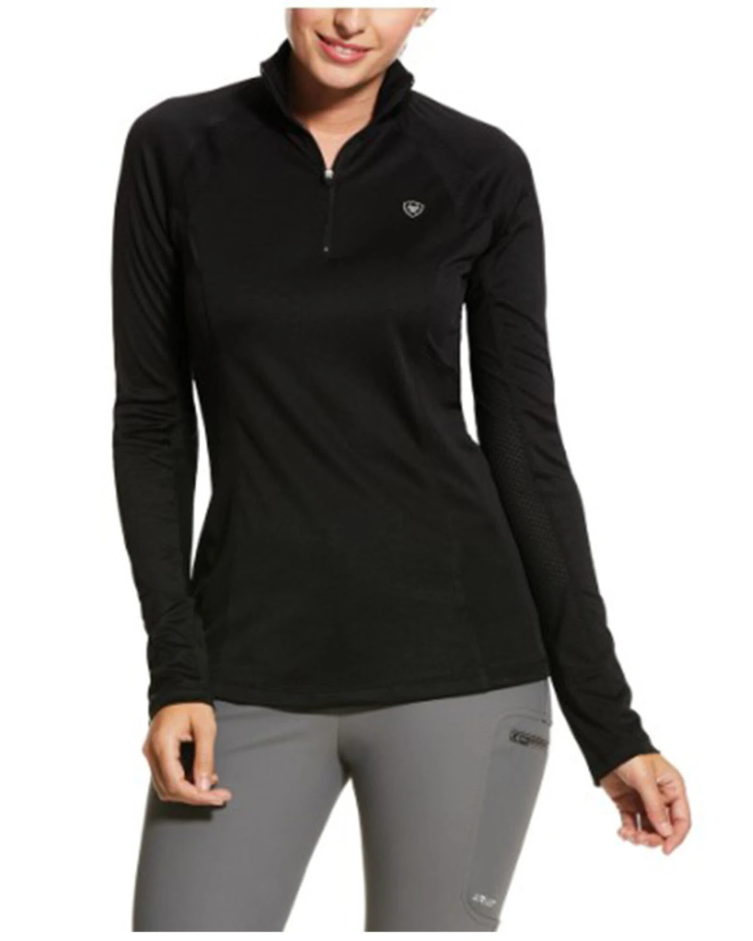 Ariat Women's Sunstopper 2.0 1/4 Zip Baselayer Shirt 3 Ariat Women's Sunstopper 2.0 1/4 Zip Baselayer Shirt
