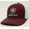 Ariat Men's Embroidered Logo Mesh Back Trucker Cap 1 Ariat Men's Embroidered Logo Mesh Back Trucker Cap -Ariat 2000338089 642 P1