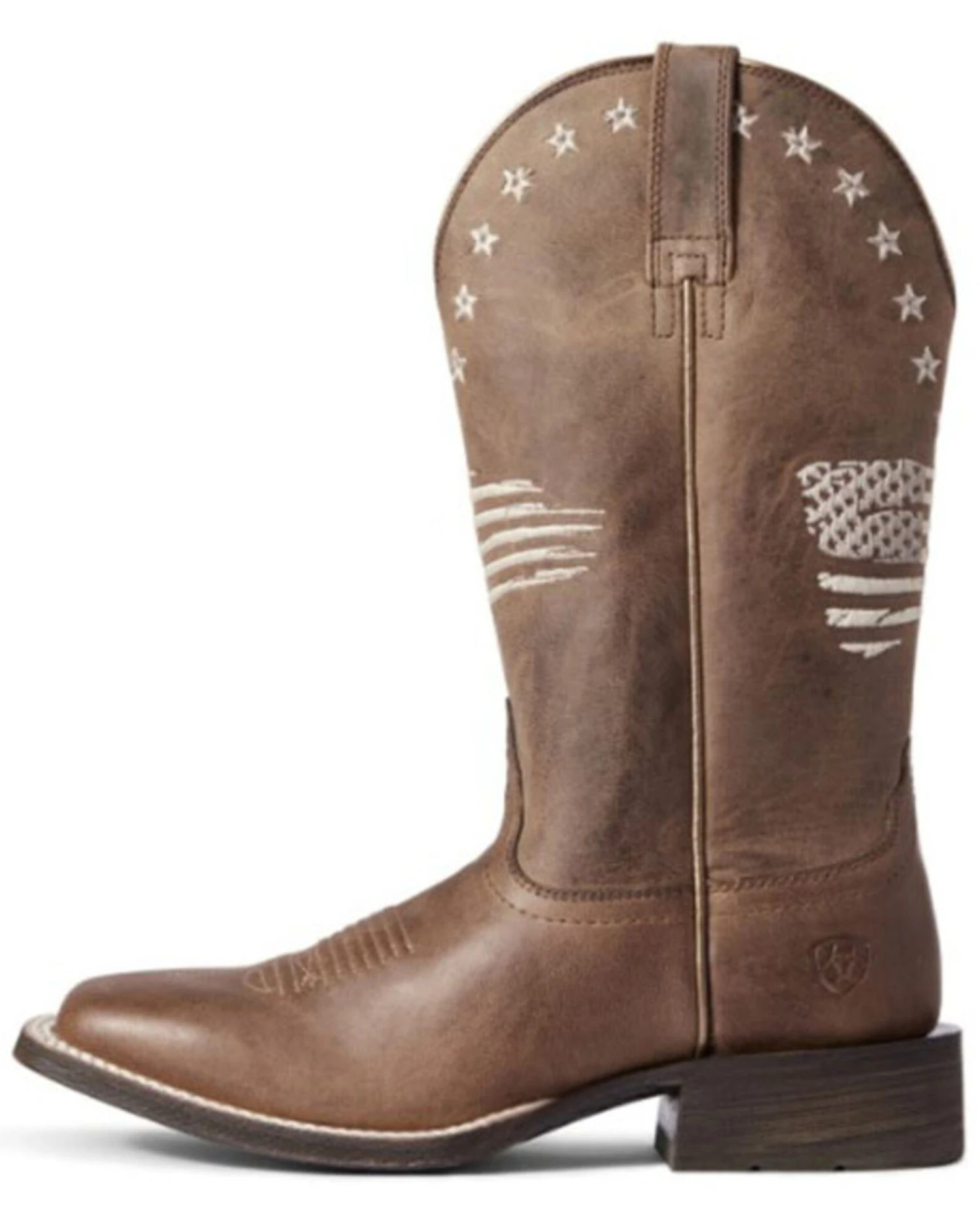 Ariat Women's Circuit Patriot Western Boots - Broad Square Toe 4 Ariat Women's Circuit Patriot Western Boots - Broad Square Toe - Image 2