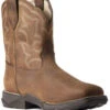Ariat Women's Distressed Brown Anthem Shortie II H20 Full-Grain Western Boot - Square Toe 2 Ariat Women's Distressed Brown Anthem Shortie II H20 Full-Grain Western Boot - Square Toe -Ariat 2000341139 200 P1