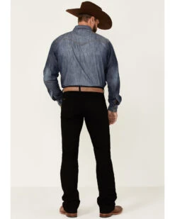 Ariat Men's M7 Black Legacy Wash Stretch Slim Straight Jeans  -Ariat 2000341793 001 P3