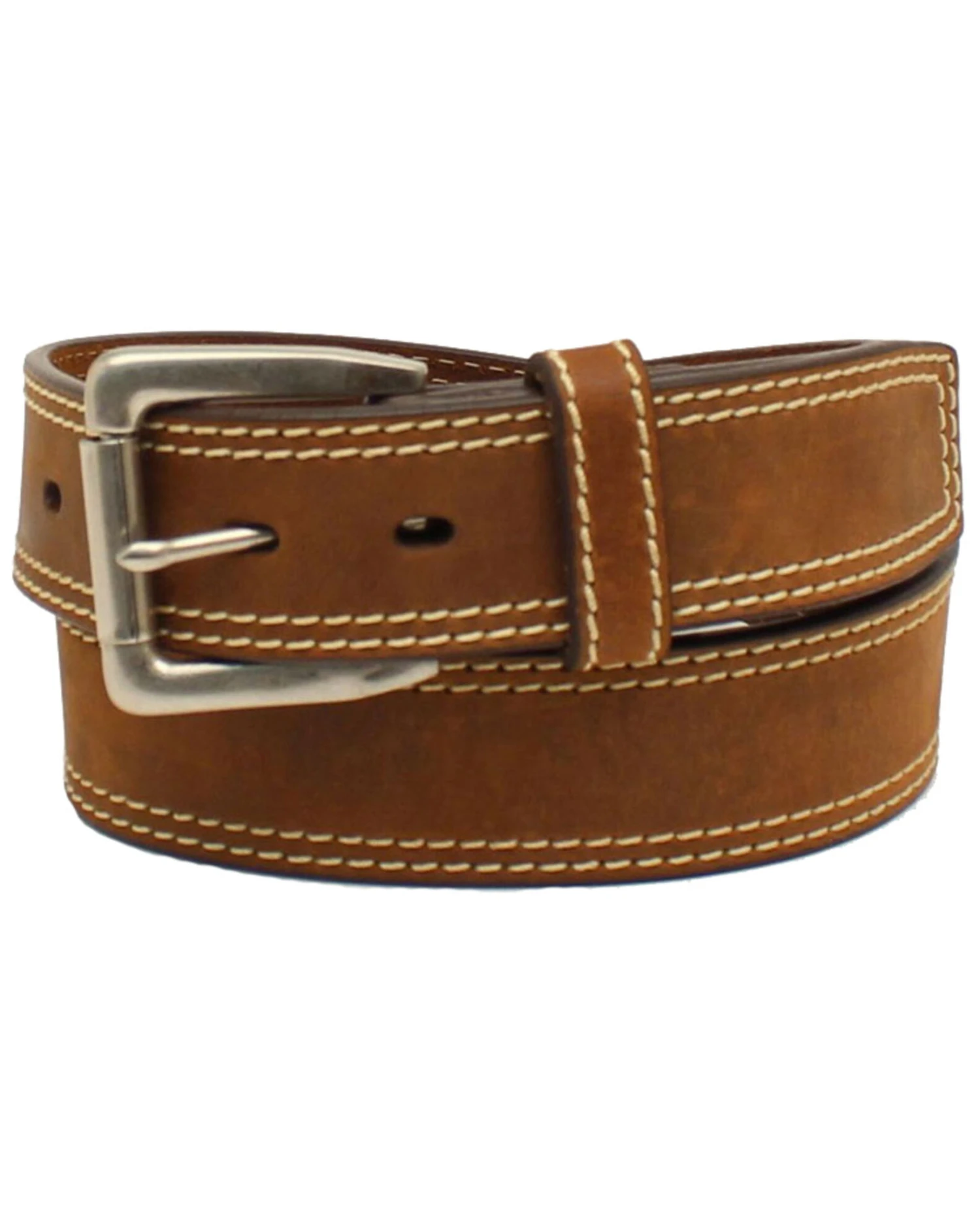 Ariat Men's Brown Leather Work Belt 3 Ariat Men's Brown Leather Work Belt