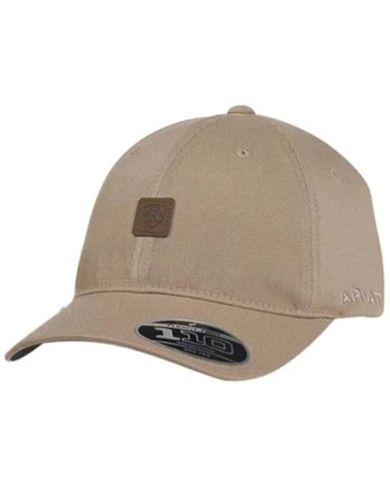 Ariat Men's Brass Clip Logo Patch Ball Cap 3 Ariat Men's Brass Clip Logo Patch Ball Cap