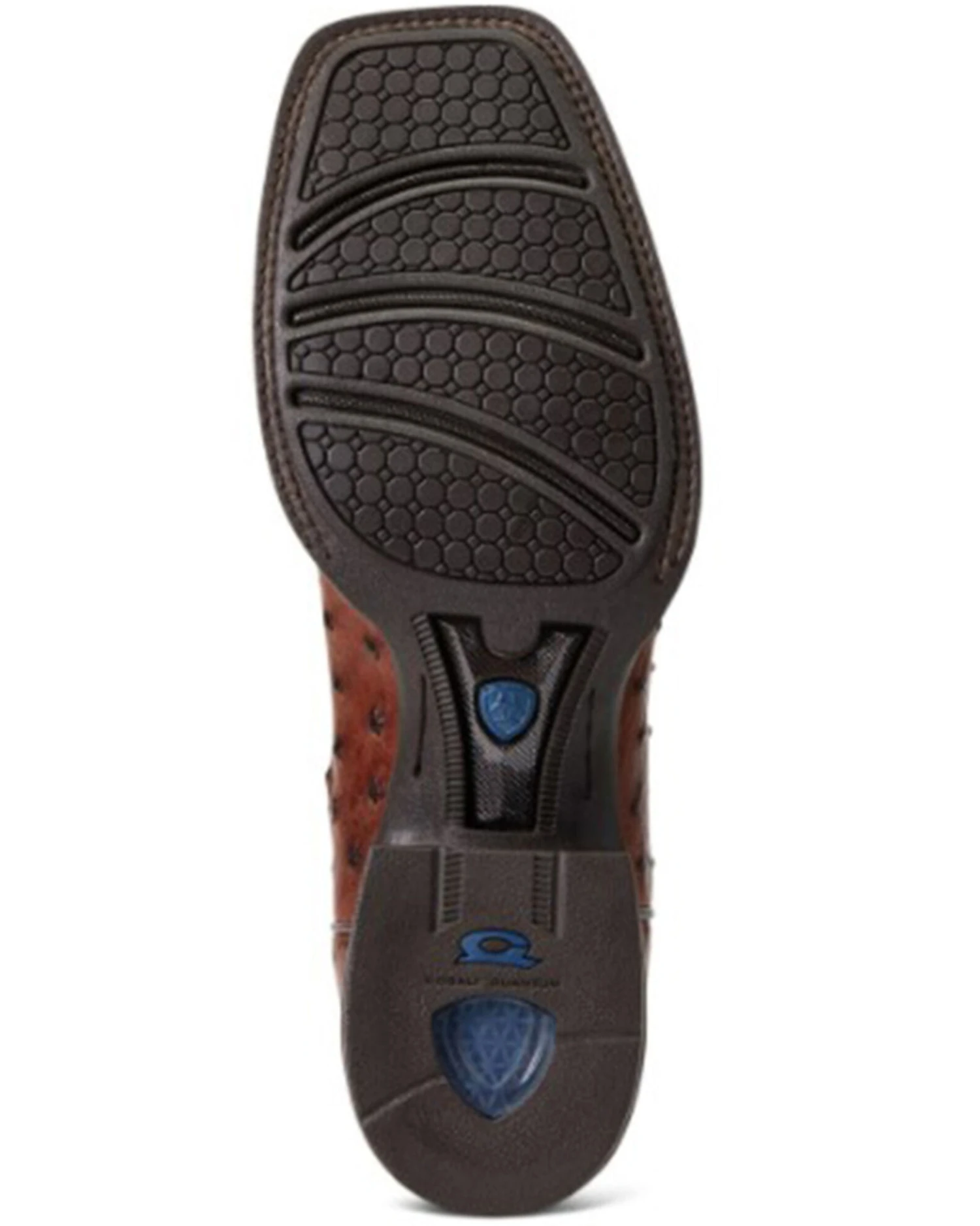 Ariat Men's Full Quill Ostrich Quantum Primo Western Boot - Broad Square Toe 7 Ariat Men's Full Quill Ostrich Quantum Primo Western Boot - Broad Square Toe - Image 5