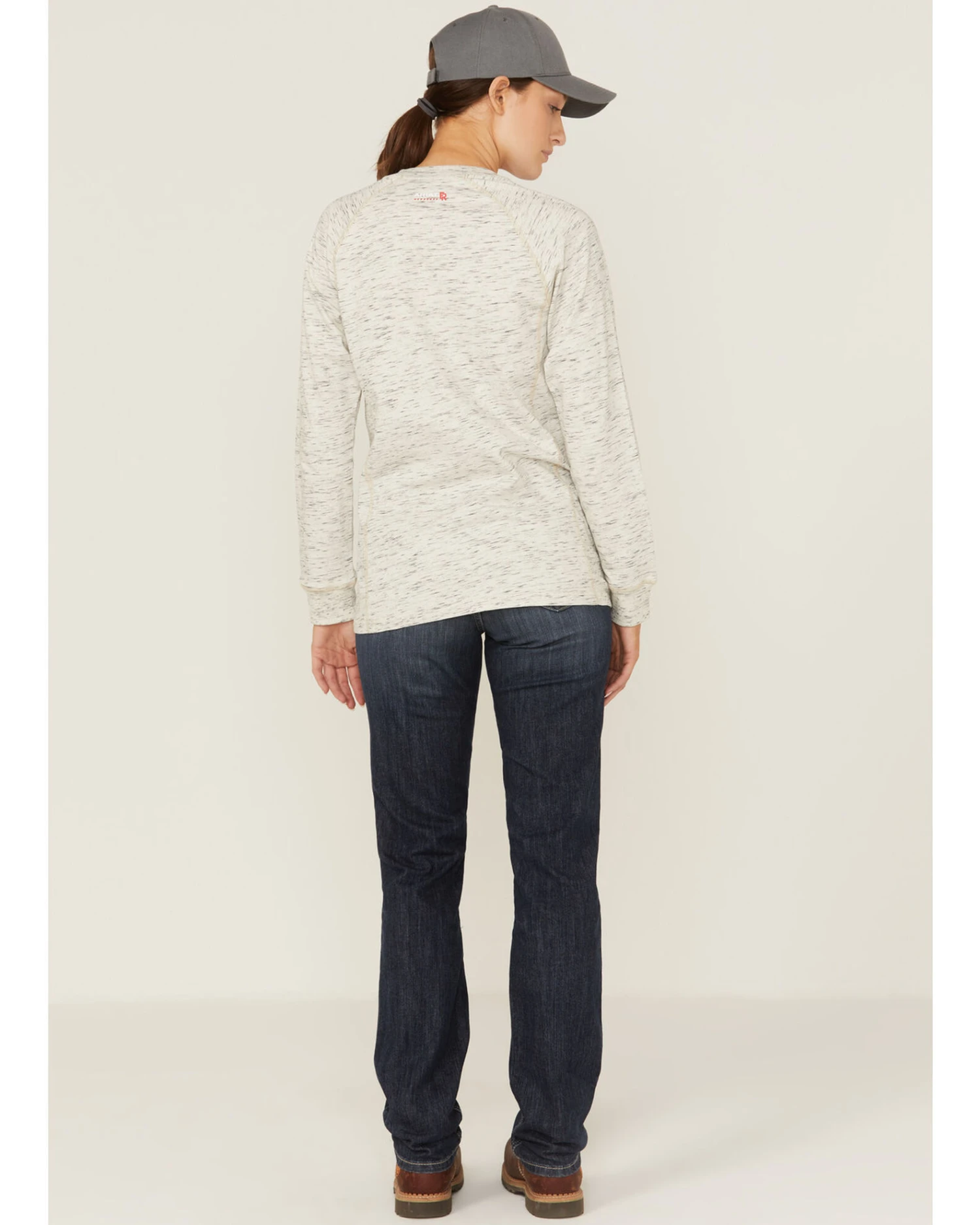 Ariat Women's FR Avelynn Medium Wash DuraLight Stretch Slim Work Jeans 5 Ariat Women's FR Avelynn Medium Wash DuraLight Stretch Slim Work Jeans - Image 3