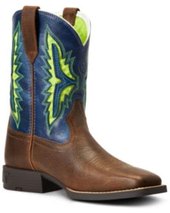 Ariat Boys' Koel VentTEK Western Boots - Broad Square Toe 