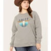 Ariat Women's R.E.A.L. Pacific Steerhead Sweatshirt - Plus 1 Ariat Women's R.E.A.L. Pacific Steerhead Sweatshirt - Plus -Ariat 2000357026 070 P1