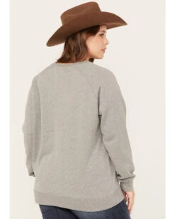 Ariat Women's R.E.A.L. Pacific Steerhead Sweatshirt - Plus 9 Ariat Women's R.E.A.L. Pacific Steerhead Sweatshirt - Plus -Ariat 2000357026 070 P4