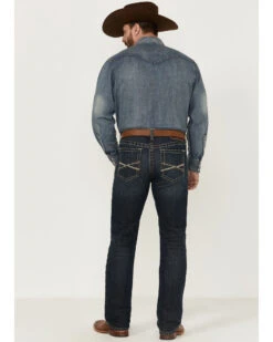 Ariat Men's M2 Bisman Gage Stretch Relaxed Stackable Bootcut Jeans  -Ariat 2000357127 400 P3