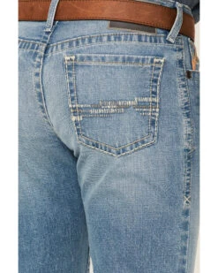 Ariat Men's M7 Hartwell Julian Medium Wash Stretch Slim Straight Jeans  -Ariat 2000357128 400 P4