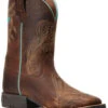 Ariat Girls' Bright Eyes II Hat Leather Boot - Broad Square Toe 1 Ariat Girls' Bright Eyes II Hat Leather Boot - Broad Square Toe -Ariat 2000357335 200 P1