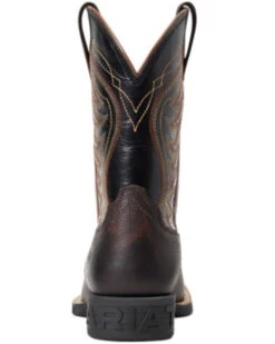 Ariat Boys' Amos Hand-Stained Western Boot - Broad Square Toe 8 Ariat Boys' Amos Hand-Stained Western Boot - Broad Square Toe -Ariat 2000357340 200 P3