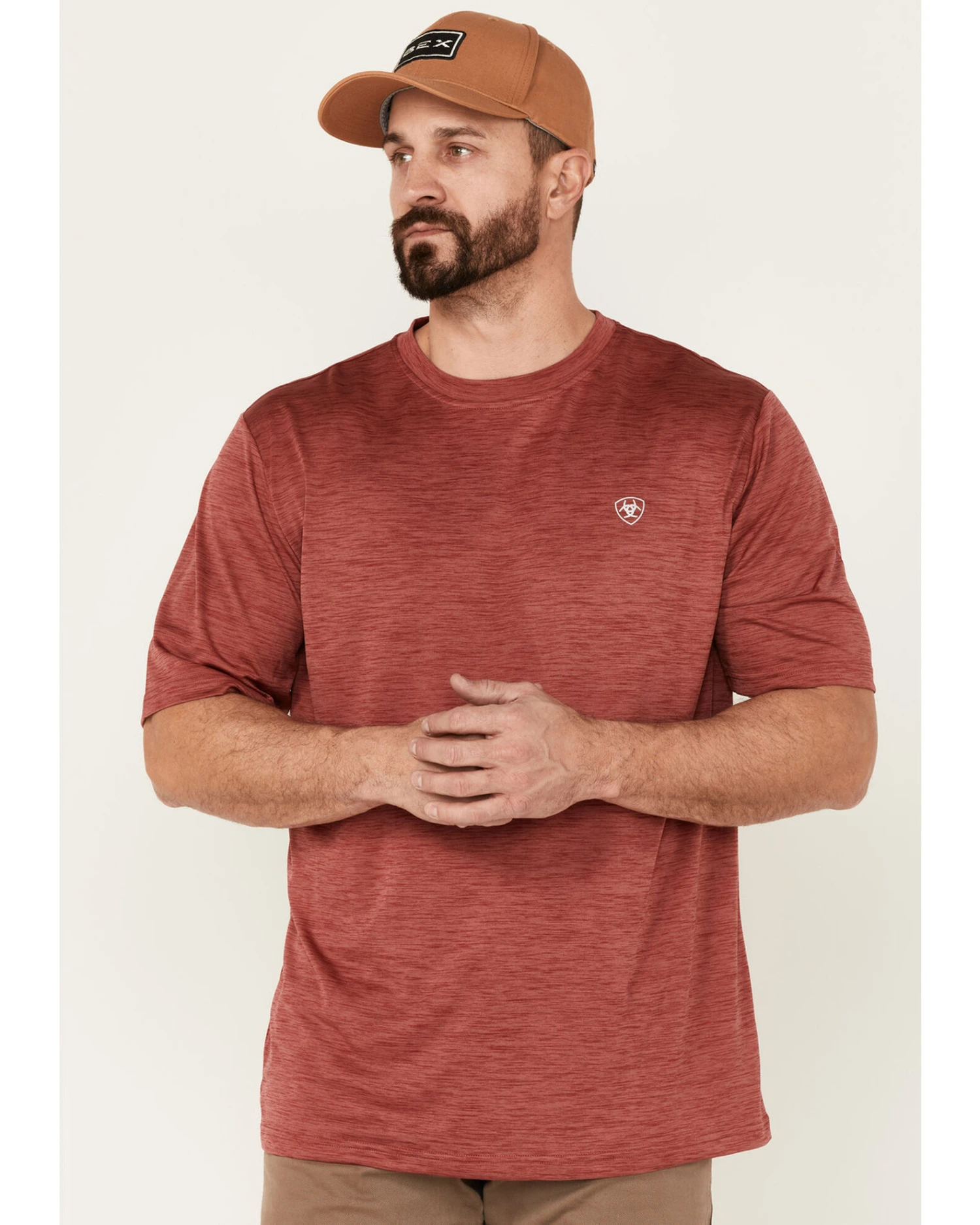 Ariat Men's Rubaiyat Charger Shield Graphic Short Sleeve T-Shirt 3 Ariat Men's Rubaiyat Charger Shield Graphic Short Sleeve T-Shirt