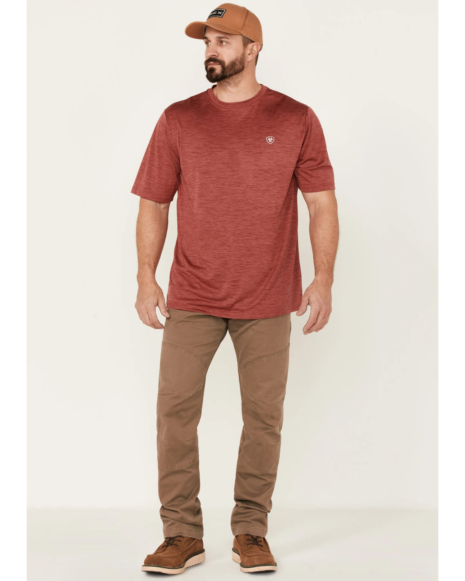 Ariat Men's Rubaiyat Charger Shield Graphic Short Sleeve T-Shirt 4 Ariat Men's Rubaiyat Charger Shield Graphic Short Sleeve T-Shirt - Image 2