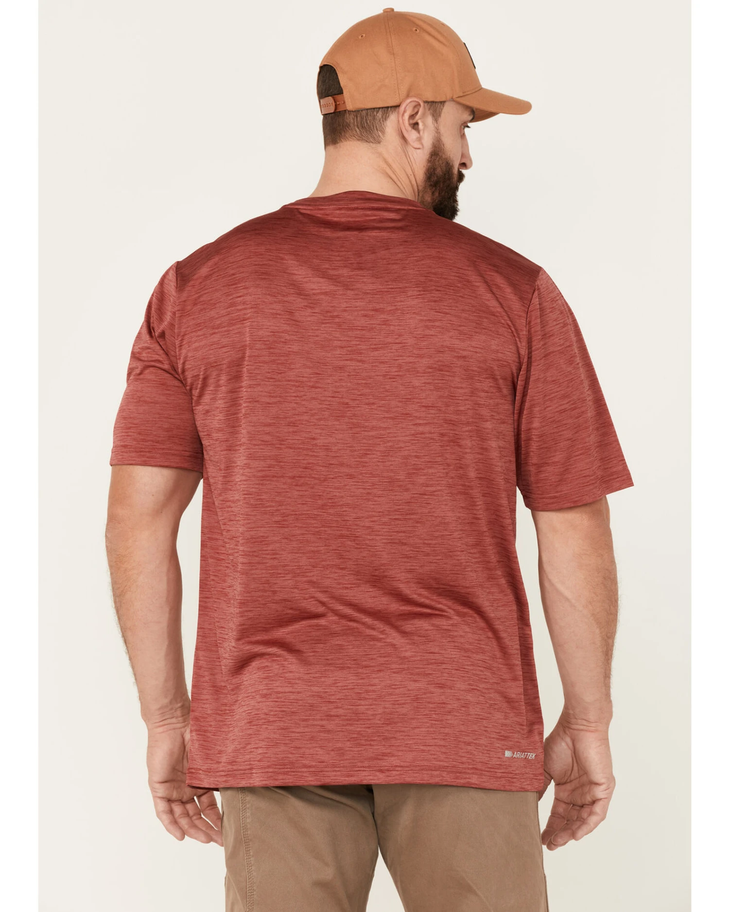 Ariat Men's Rubaiyat Charger Shield Graphic Short Sleeve T-Shirt 6 Ariat Men's Rubaiyat Charger Shield Graphic Short Sleeve T-Shirt - Image 4