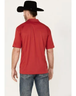 Ariat Men's AC Cerise Short Sleeve Polo Shirt  -Ariat 2000363100 642 P4