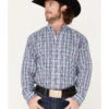 Ariat Men's WF Sidney Small Plaid Long Sleeve Western Shirt  -Ariat 2000363149 100 P1