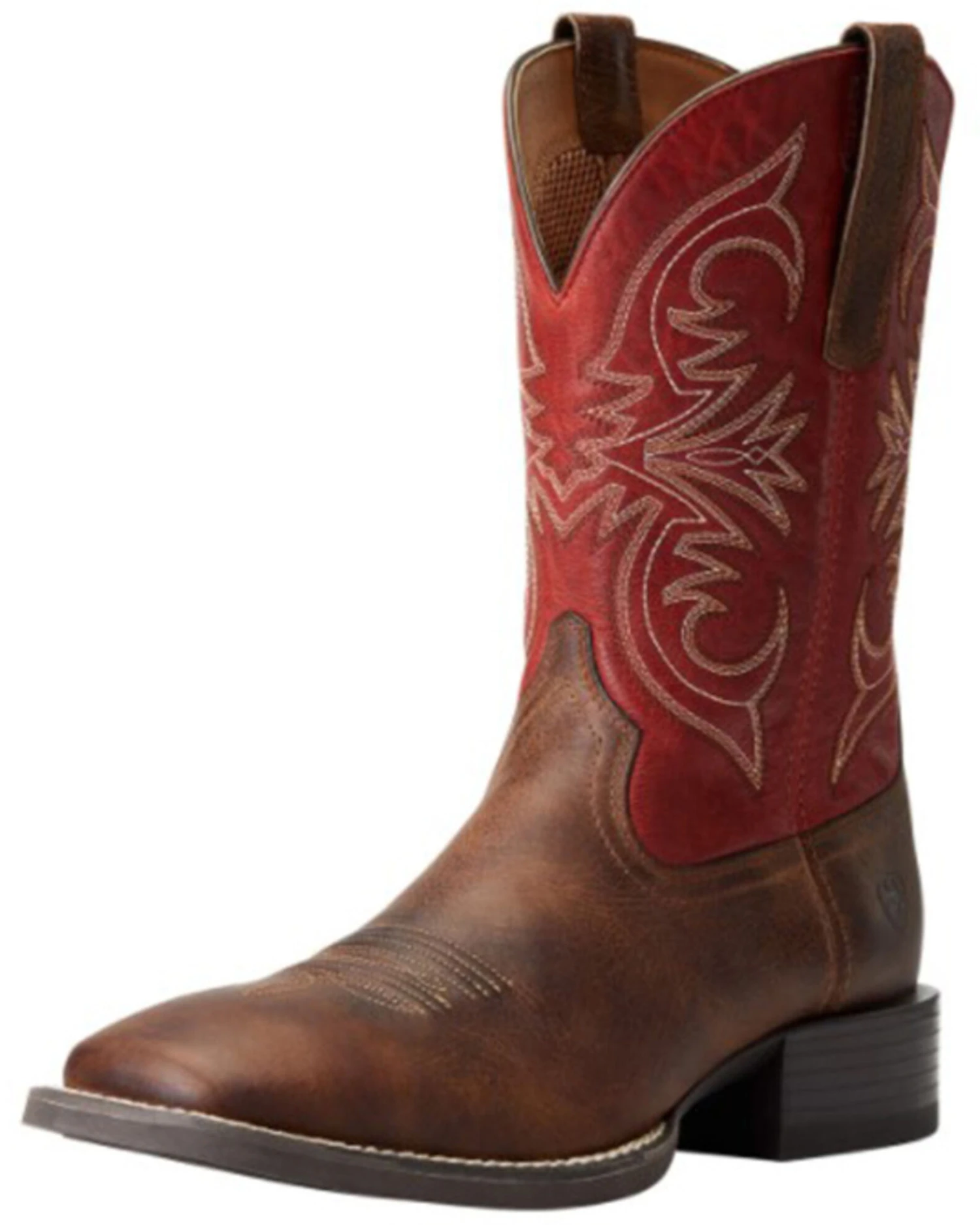Ariat Men's Sport Pardner Performance Western Performance Boots - Broad Square Toe 3 Ariat Men's Sport Pardner Performance Western Performance Boots - Broad Square Toe