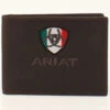 Ariat Men's Mexican Flag Bifold Wallet 1 Ariat Men's Mexican Flag Bifold Wallet -Ariat 2000371529 200 P1