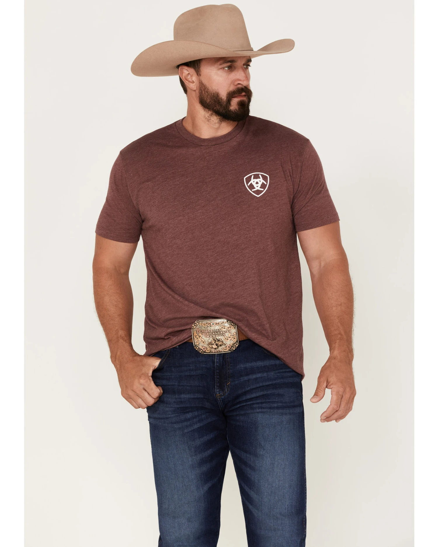 Ariat Men's Minimalist Logo Graphic T-Shirt 3 Ariat Men's Minimalist Logo Graphic T-Shirt