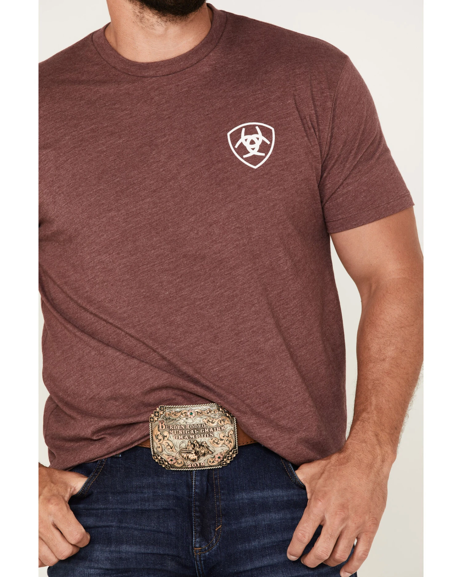 Ariat Men's Minimalist Logo Graphic T-Shirt 4 Ariat Men's Minimalist Logo Graphic T-Shirt - Image 2