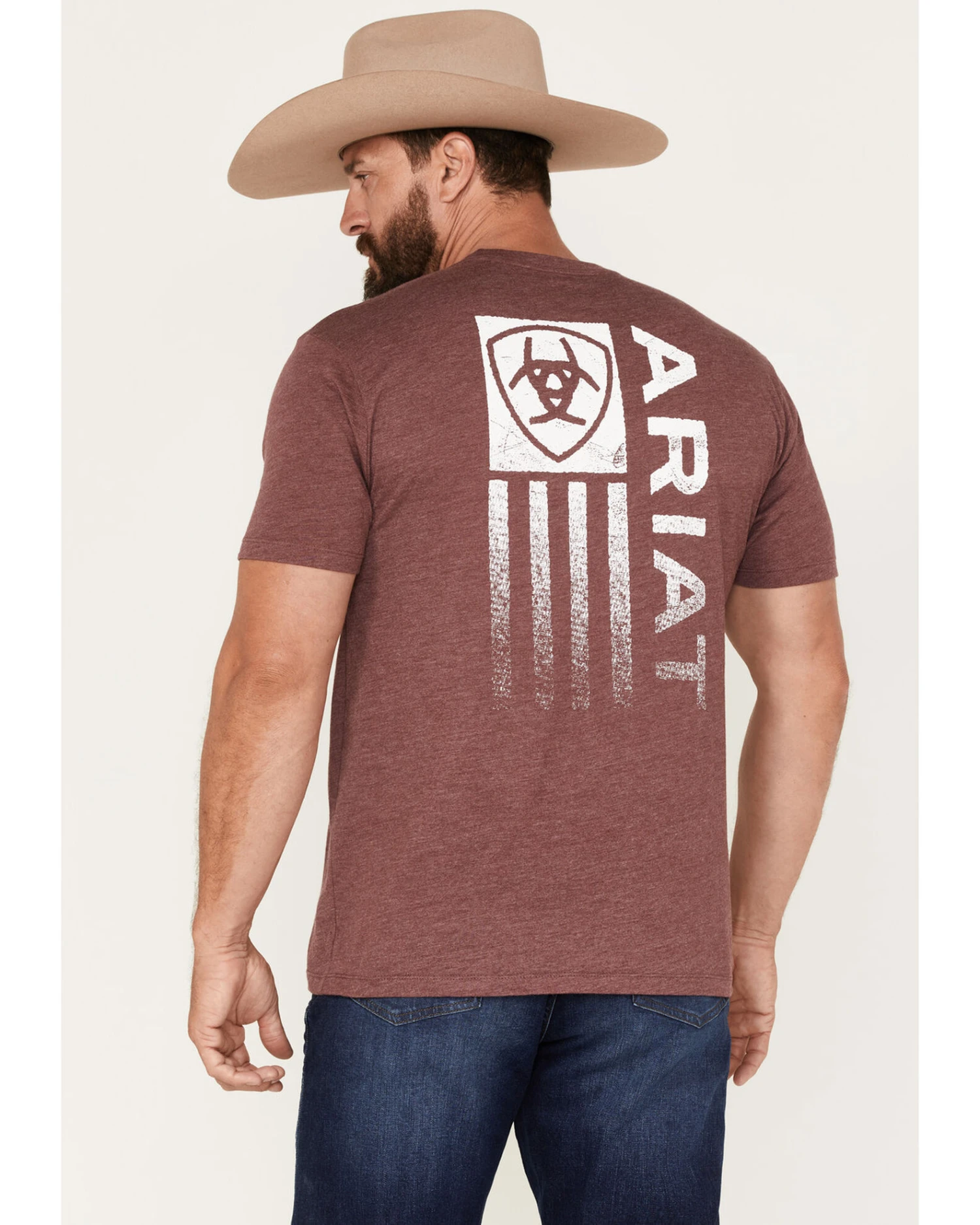 Ariat Men's Minimalist Logo Graphic T-Shirt 5 Ariat Men's Minimalist Logo Graphic T-Shirt - Image 3