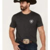 Ariat Men's Woodgrain Americana Shield Logo Graphic T-Shirt 1 Ariat Men's Woodgrain Americana Shield Logo Graphic T-Shirt -Ariat 2000371556 022 P1