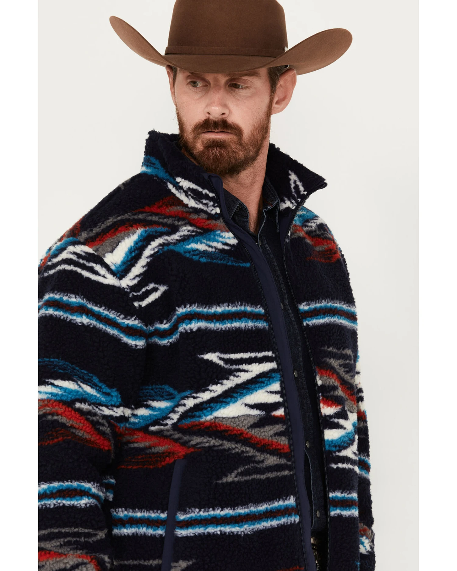 Ariat Men's Fleece Chimayo Jacket 4 Ariat Men's Fleece Chimayo Jacket - Image 2