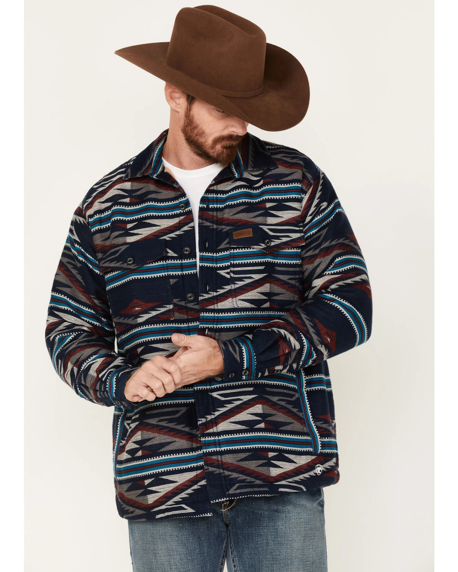 Ariat Men's Chimayo Southwestern Print Jacket 3 Ariat Men's Chimayo Southwestern Print Jacket