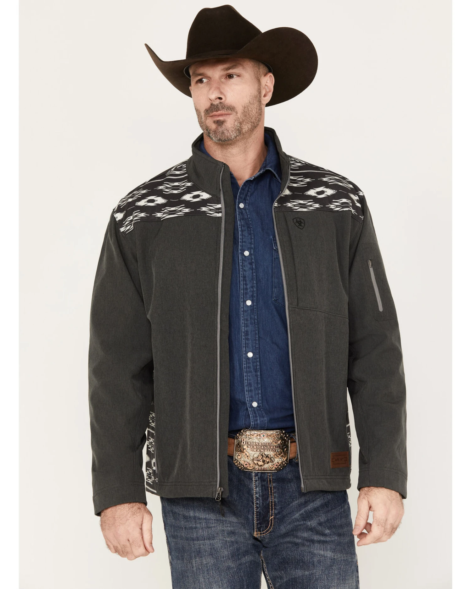 Ariat Men's Vernon 2.0 Chimayo Softshell Jacket 3 Ariat Men's Vernon 2.0 Chimayo Softshell Jacket