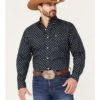 Ariat Men's Beckham Diamond Geo Print Button Down Western Shirt 2 Ariat Men's Beckham Diamond Geo Print Button Down Western Shirt -Ariat 2000371727 410 P1