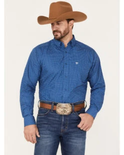 Ariat Men's Benedict Geo Print Button Down Western Shirt