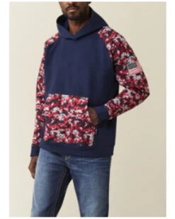 Ariat Men's FR DuraStretch Patriot Hooded Sweatshirt