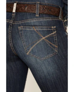 Ariat Women's R.E.A.L. Vicky Medium Wash Mid Rise Embroidered Bootcut Jeans 9 Ariat Women's R.E.A.L. Vicky Medium Wash Mid Rise Embroidered Bootcut Jeans -Ariat 2000372215 400 P4