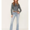Ariat Women's R.E.A.L. Light Wash High Rise Felicity Stretch Bootcut Jeans 1 Ariat Women's R.E.A.L. Light Wash High Rise Felicity Stretch Bootcut Jeans -Ariat 2000372255 400 P1