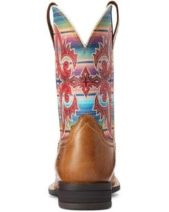 Ariat Girls' Lonestar Shock Shield Serape Stripe Western Boots - Square Toe 9 Ariat Girls' Lonestar Shock Shield Serape Stripe Western Boots - Square Toe -Ariat 2000372471 250 P3