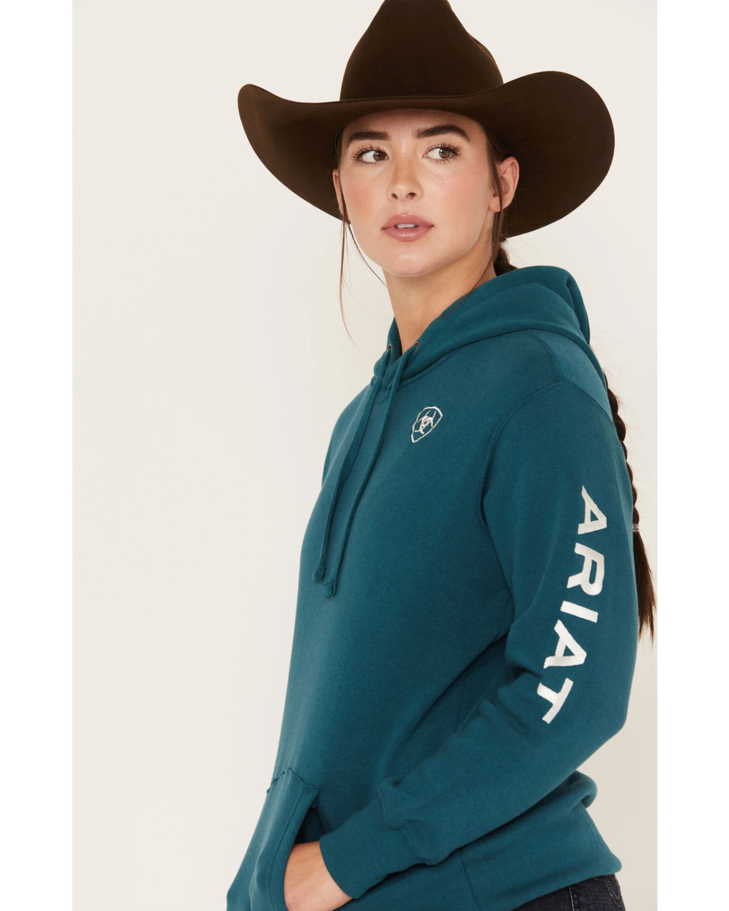 Ariat Women's Embroidered Logo Hoodie 3 Ariat Women's Embroidered Logo Hoodie