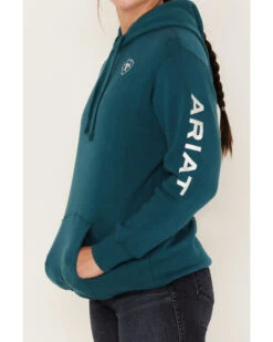 Ariat Women's Embroidered Logo Hoodie 8 Ariat Women's Embroidered Logo Hoodie -Ariat 2000374275 400 P3