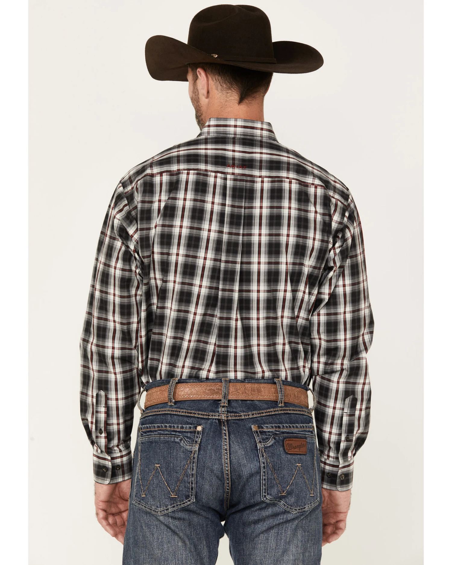 Ariat Men's Pro Series Wilton Classic Fit Long Sleeve Button-Down Shirt 6 Ariat Men's Pro Series Wilton Classic Fit Long Sleeve Button-Down Shirt - Image 4