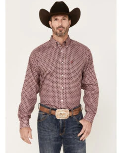 Ariat Men's Wrinkle Free Eldredge Classic Fit Long Sleeve Button-Down Shirt