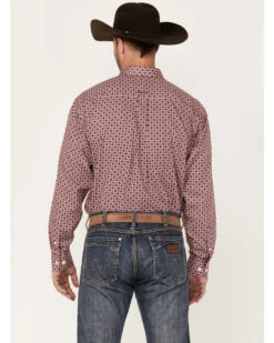 Ariat Men's Wrinkle Free Eldredge Classic Fit Long Sleeve Button-Down Shirt -Ariat 2000377102 650 P4