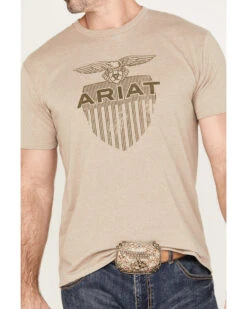 Ariat Men's Diamond Shield Graphic Short Sleeve T-Shirt 8 Ariat Men's Diamond Shield Graphic Short Sleeve T-Shirt -Ariat 2000377117 104 P3