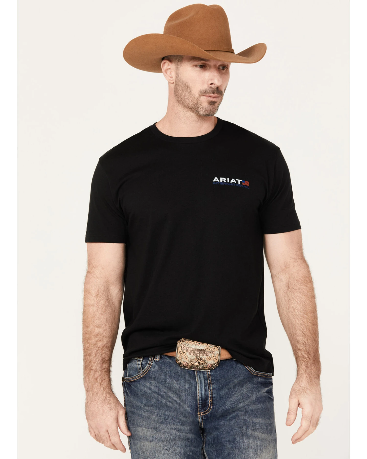 Ariat Men's Horizontal Short Sleeve T-Shirt 3 Ariat Men's Horizontal Short Sleeve T-Shirt