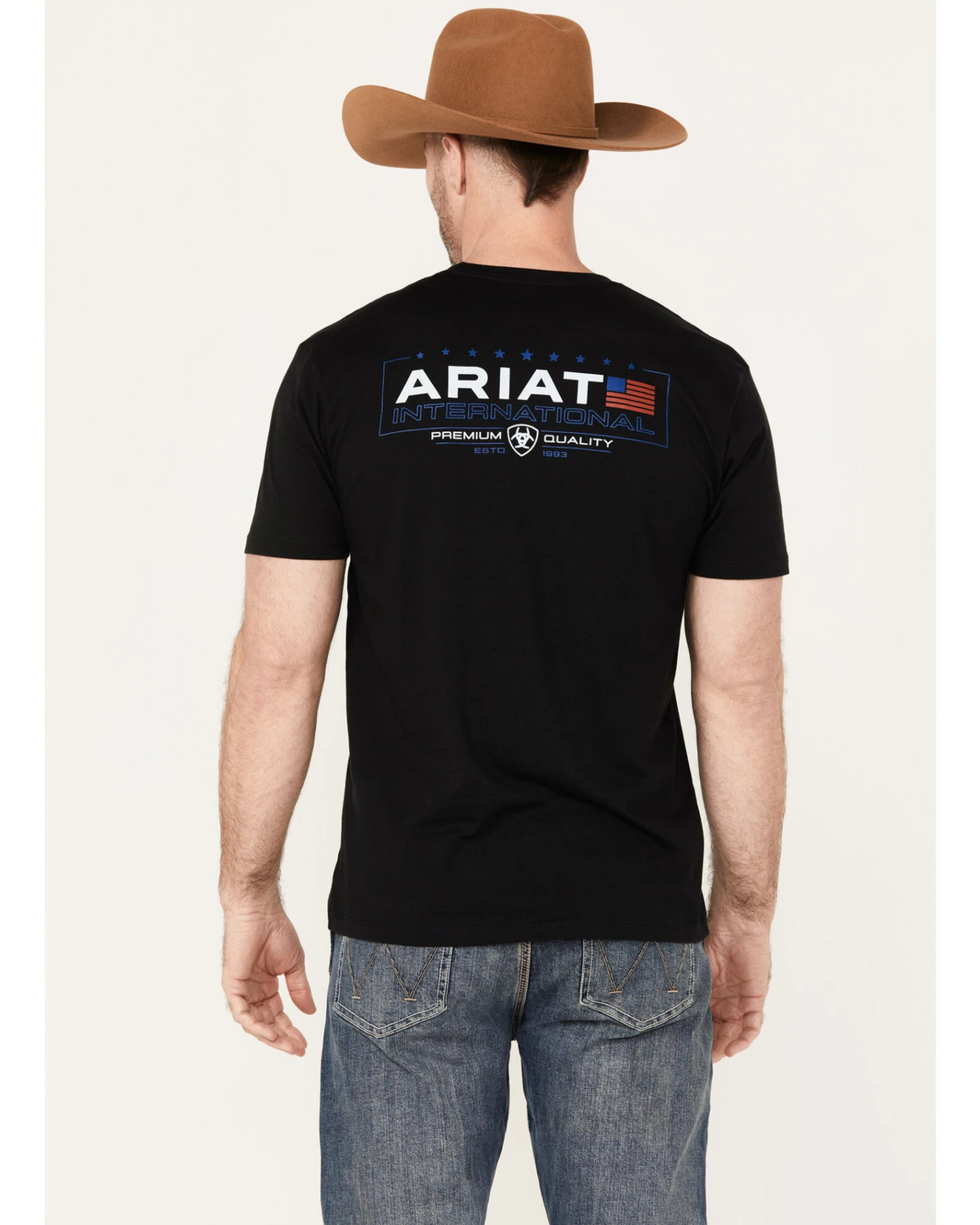 Ariat Men's Horizontal Short Sleeve T-Shirt 5 Ariat Men's Horizontal Short Sleeve T-Shirt - Image 3