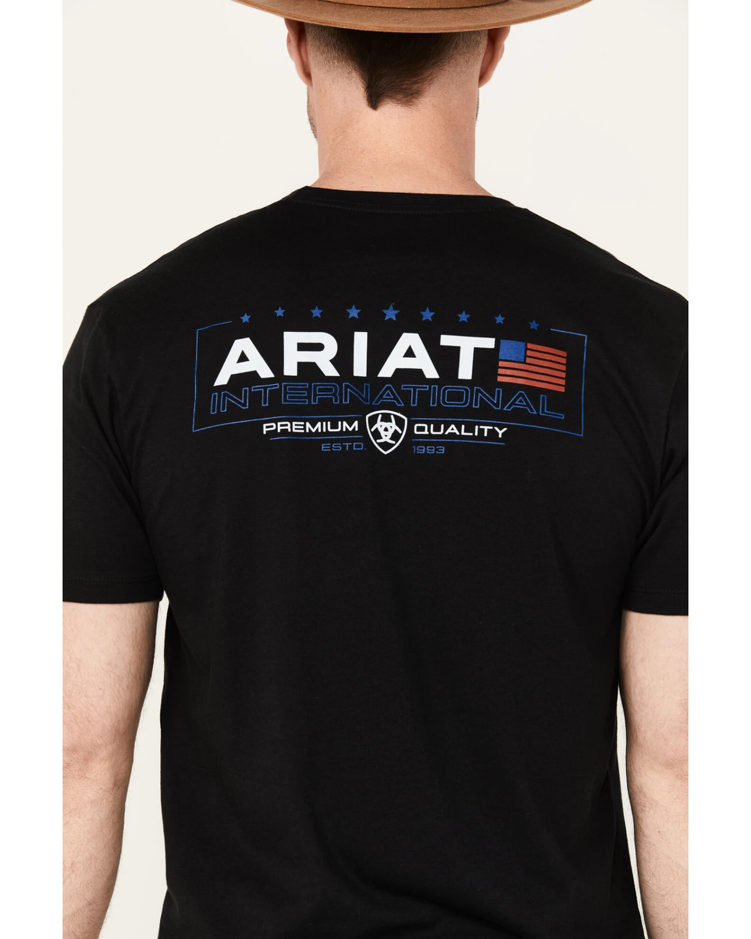 Ariat Men's Horizontal Short Sleeve T-Shirt 6 Ariat Men's Horizontal Short Sleeve T-Shirt - Image 4