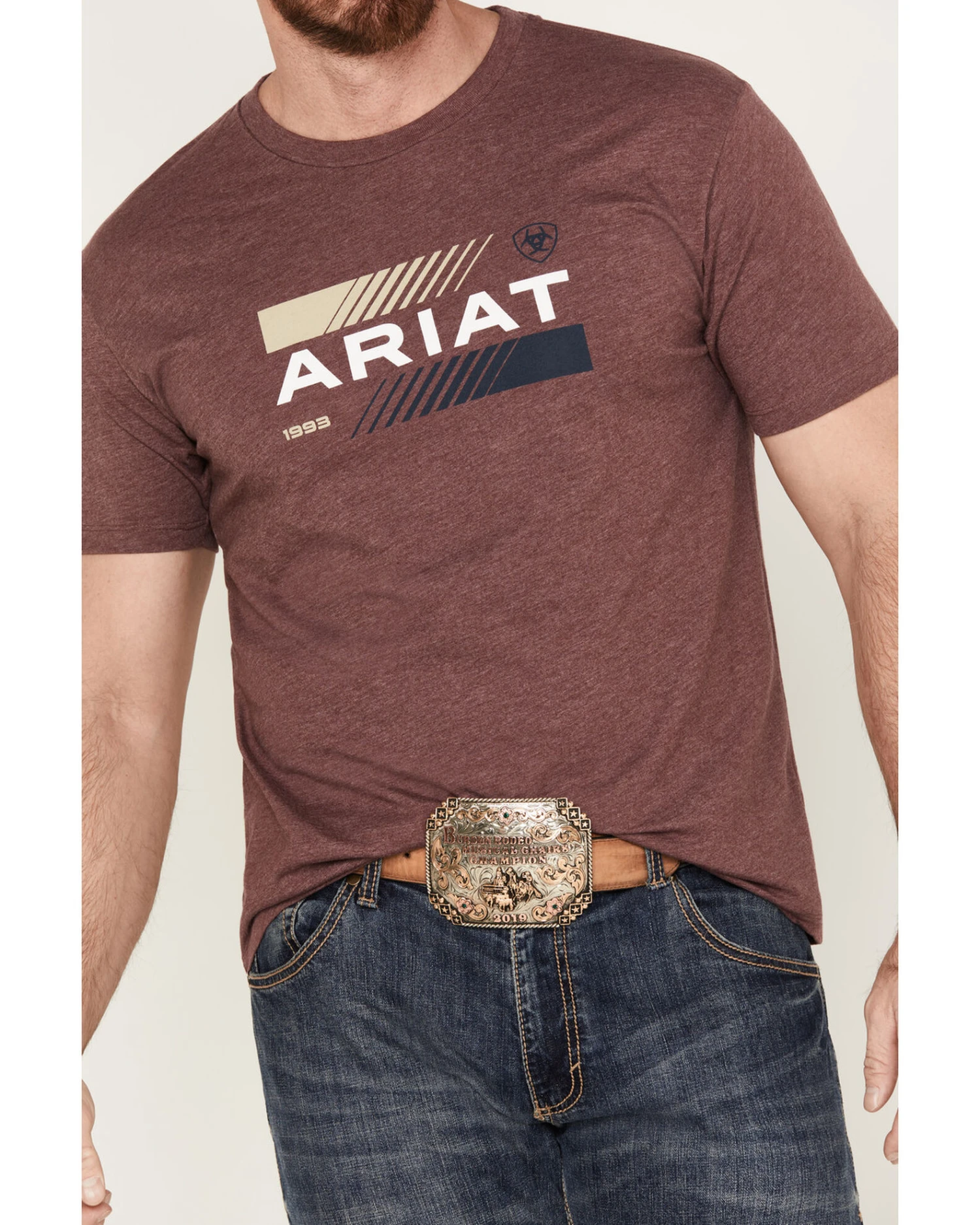Ariat Men's Octane Stack Short Sleeve Graphic T-Shirt 5 Ariat Men's Octane Stack Short Sleeve Graphic T-Shirt - Image 3