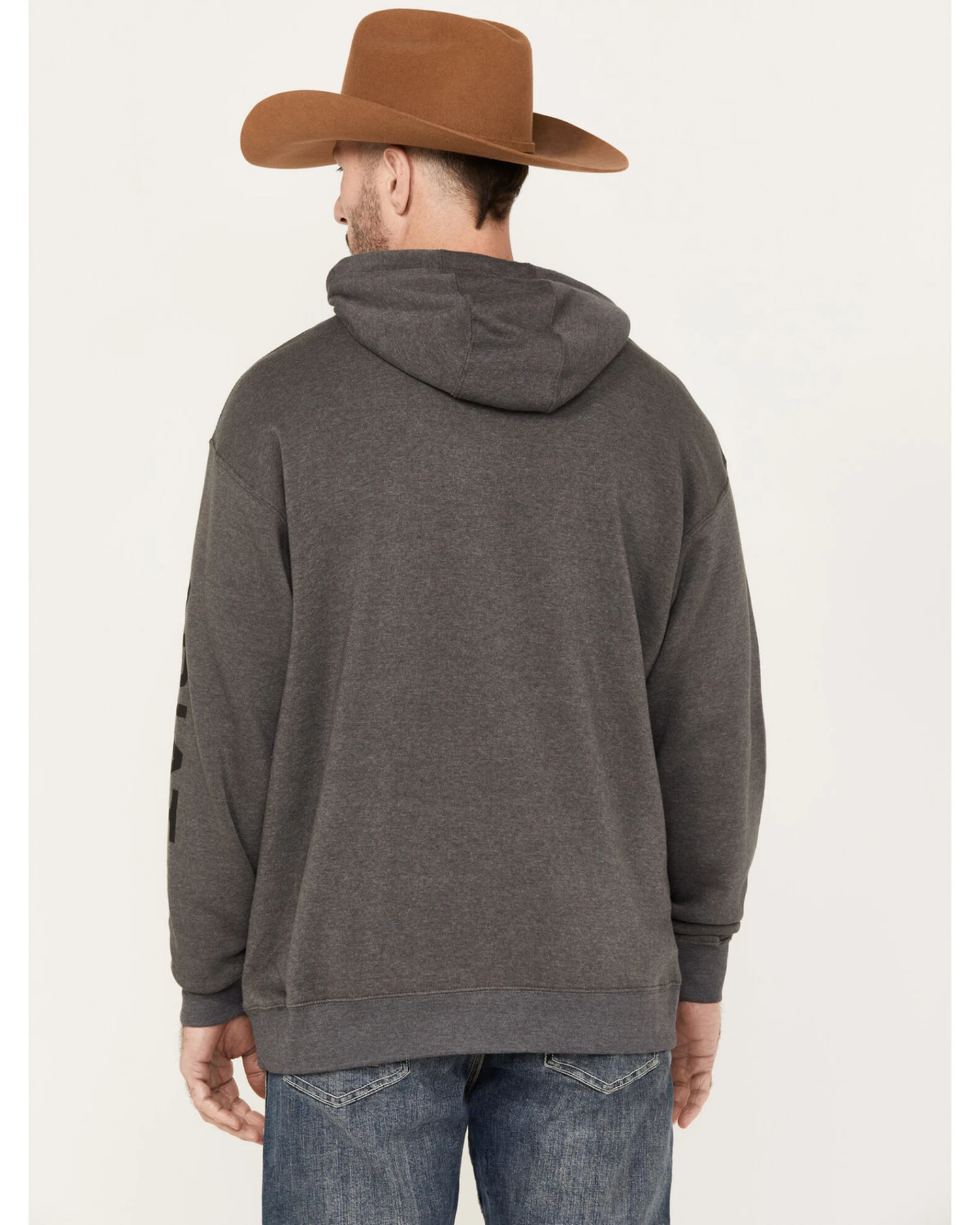 Ariat Men's SMU Hooded Sweatshirt 6 Ariat Men's SMU Hooded Sweatshirt - Image 4