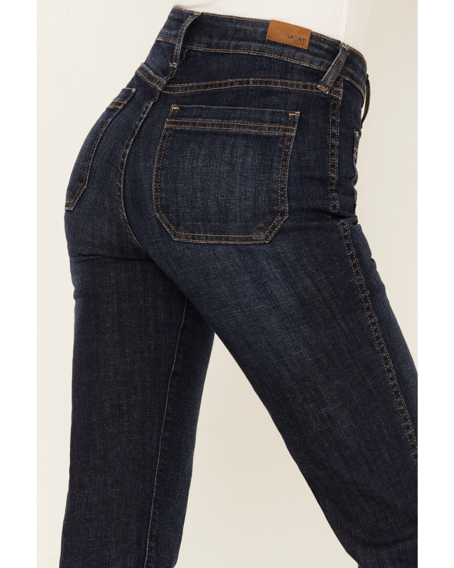 Ariat Women's Gabriella Slim Trouser Flare Jeans 6 Ariat Women's Gabriella Slim Trouser Flare Jeans - Image 4